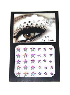 直销新款DIY贴纸脸部水钻睛贴背胶钻贴压克力钻石贴纸水钻贴