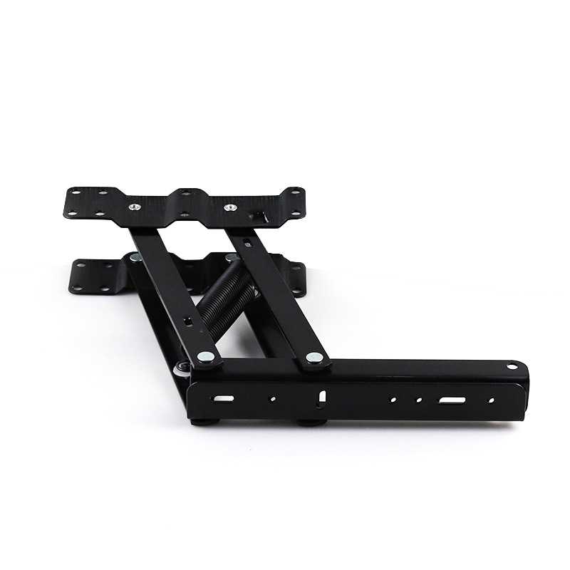 新款直销储物横折叠伸缩架茶几升降架 五金茶几升降架电脑桌餐桌