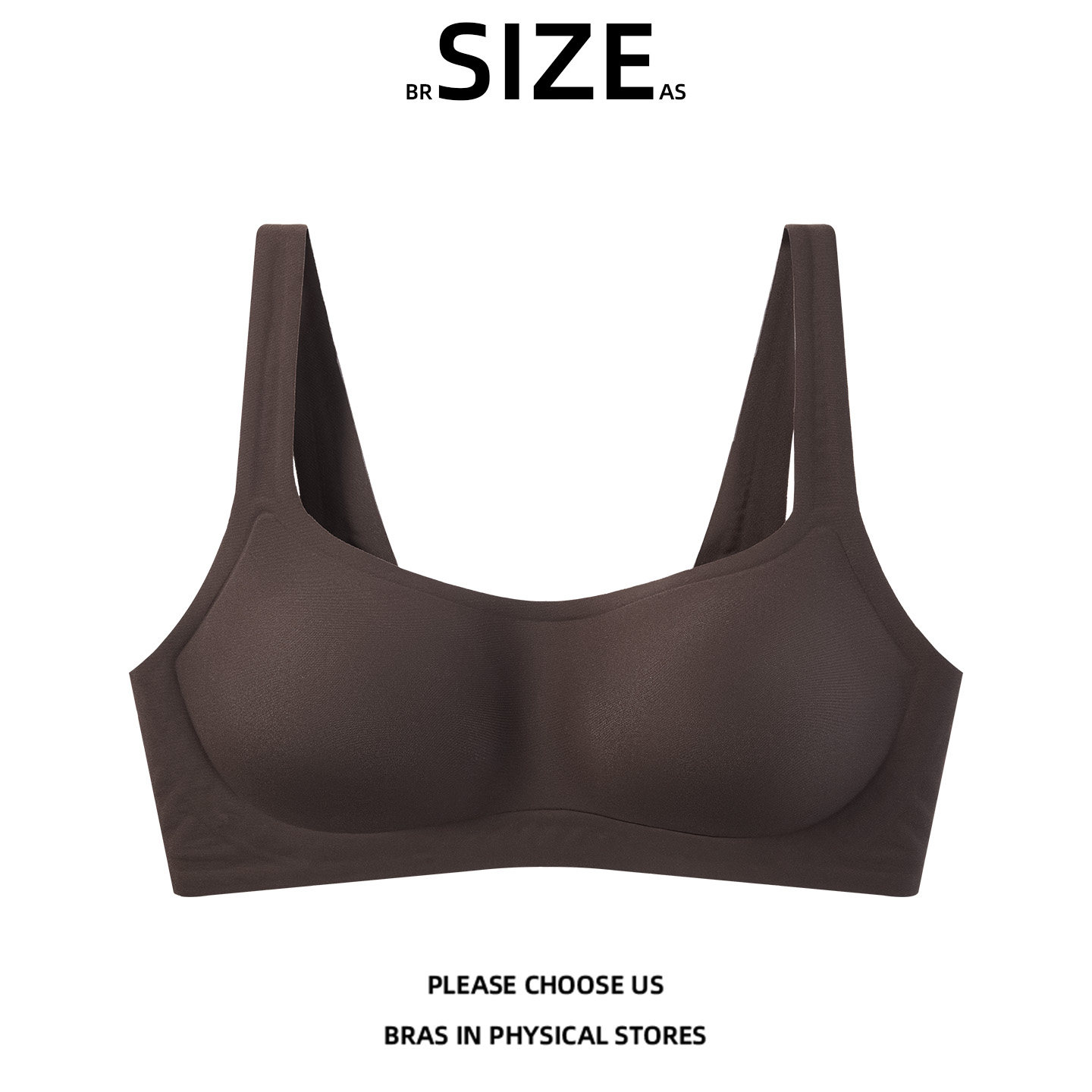BR SIZE AS广东汕头品牌内衣超舒服薄款小胸聚拢无钢圈女士文胸罩
