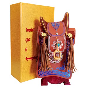 蒙古族特色马鞍摆件蒙古元素装饰品工艺品摆设草原旅游纪念品礼品