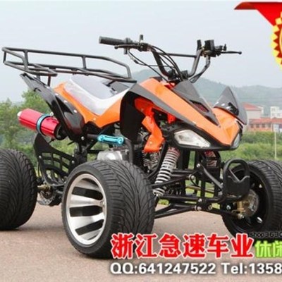 10寸公路胎 125cc 前后 双铝排小火星沙滩车/四轮沙滩摩托车