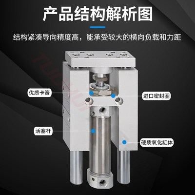 亚德客TMICL TMICM12X 16X 20X 25X 50S 75S 100S 125S 150S 200S