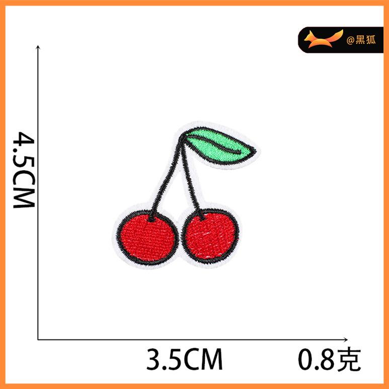 新款直销黑狐60款混装patch刺绣布贴笑脸小汽车补丁贴花朵刺绣标