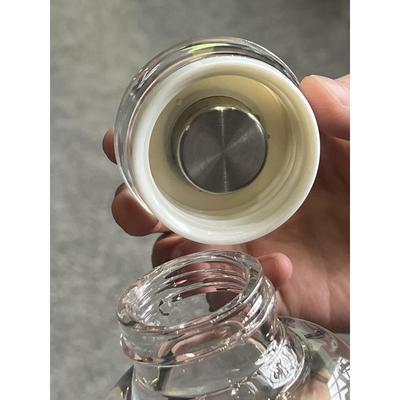 直销新款耐高温玻璃杯子透明女生简约便携带盖吸管水瓶男士家用夏