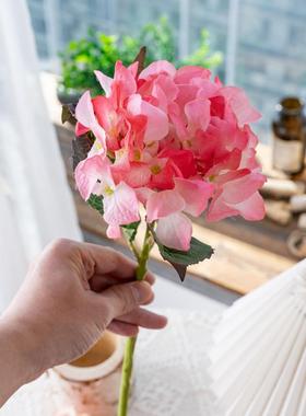 直销新款 假花短枝绣球仿真花婚庆路家居装饰品MW07353