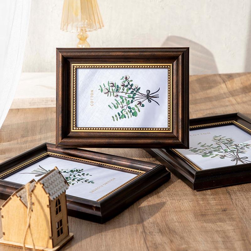 直销新款美式复古相框摆台欧式冲印相片洗照片加做成挂墙6寸 A4 1