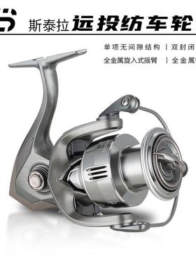 直销新款猎渔王ASFT斯泰拉鱼轮微物纺车轮全金属渔轮渔线轮远投轮