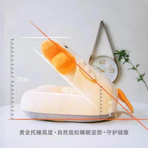 直销新款卡通冰丝午睡枕 办公室午睡神器趴睡枕 学生专用桌上抱枕