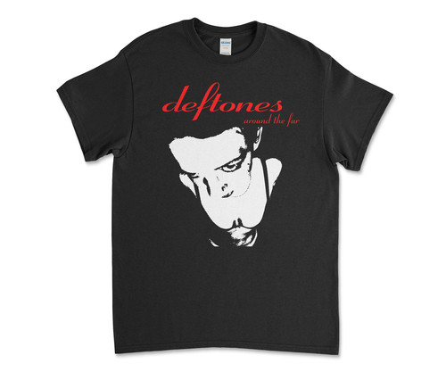 Deftones Girl Eyes Cartoon T-shirts 90s Vintage恐怖T恤复古T