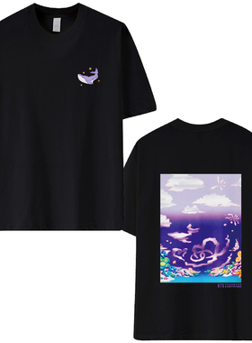 Tenth anniversary T-shirt防弹少年团周边短袖少年团10周年T恤潮