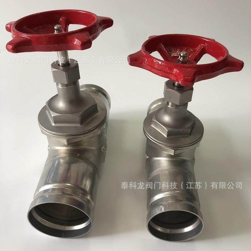 zj81f6-1p饮用水管道不钢3wij4卡箍锈沟槽快装截止阀闸阀门dn65 1