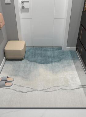 可裁剪脚垫门垫进门玄关垫大门口蓝色地毯家用室赵之孙