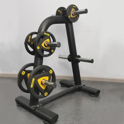 商用健身房杠铃片收纳架存放架大孔小孔铃片放置架私教健身器材