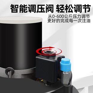 电动黄油枪挖机专用24v 下沉式电动黄油机高压打黄油自动注油器