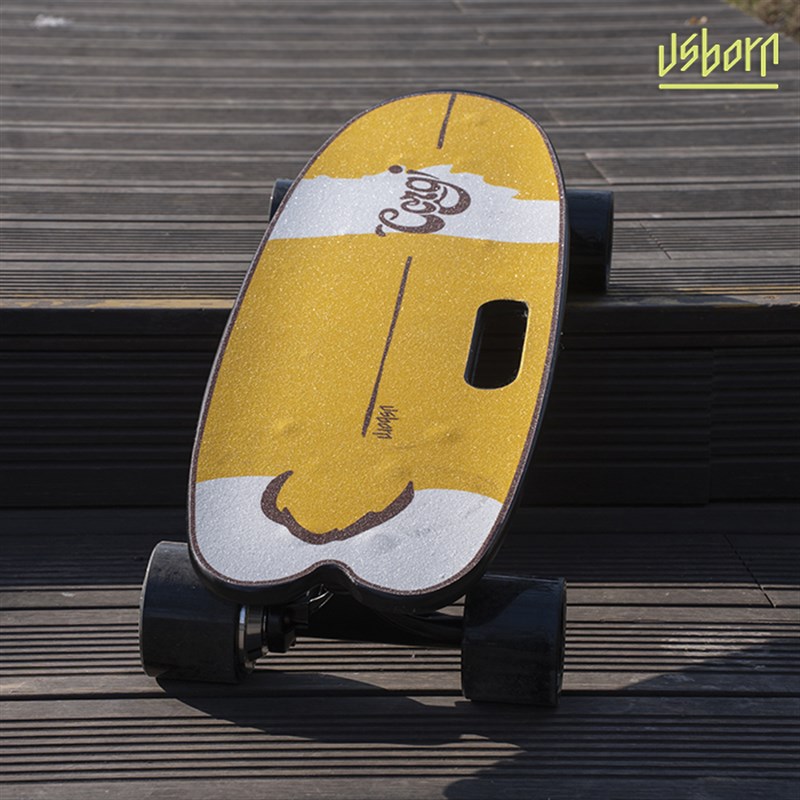 跨浪Usborn电动滑板柯基萌趣儿童学生初学者安全智能遥控四轮滑板