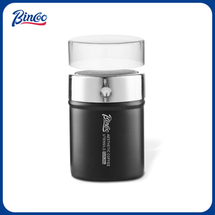 Bincoo撒粉器可可粉咖啡304不锈钢撒粉筒撒粉罐 精细网纱拉花神器