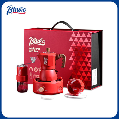 Bincoo双阀摩卡壶手提礼盒