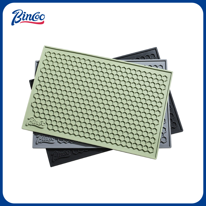 加厚咖啡吧台垫意式器具收纳垫