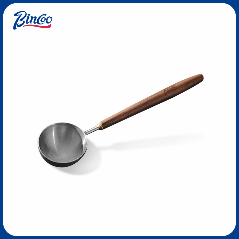 咖啡胡桃木量勺精致咖啡豆勺