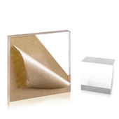 热销亚克力板有机玻璃板材透明透光塑料板盒子黑白uv打印雕刻加工