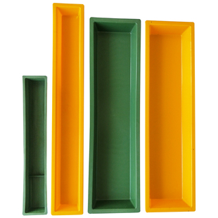 热销鸽子喂鸡食槽喂水防撒养鸡鸭喂料槽喂食器鸡槽子长方形喂鸡用