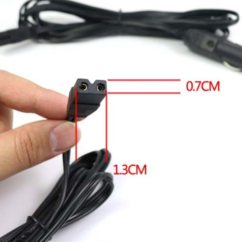 热销车载洗车机电源线汽车用打气泵12V24V通用3米点烟器小冰箱充