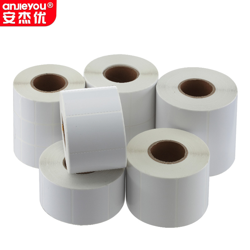 铜版纸不干胶70*15 20 25 30 35 40 45 50 55 60 70 75单排条码纸