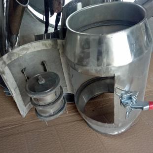 管道磁强选器CXT120T型系列单筒磁除铁设备不161锈钢磁选器