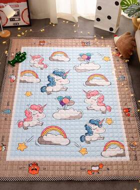 户多功能客厅卡通儿童PGB爬爬垫可机宝宝潮洗加厚防滑外防地垫露