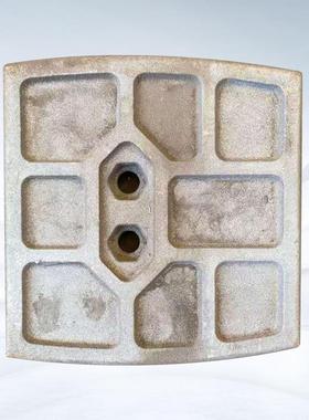 基3020/400型EGA德沥青混凝土配件高铬板合金耐磨配件叶片衬机械