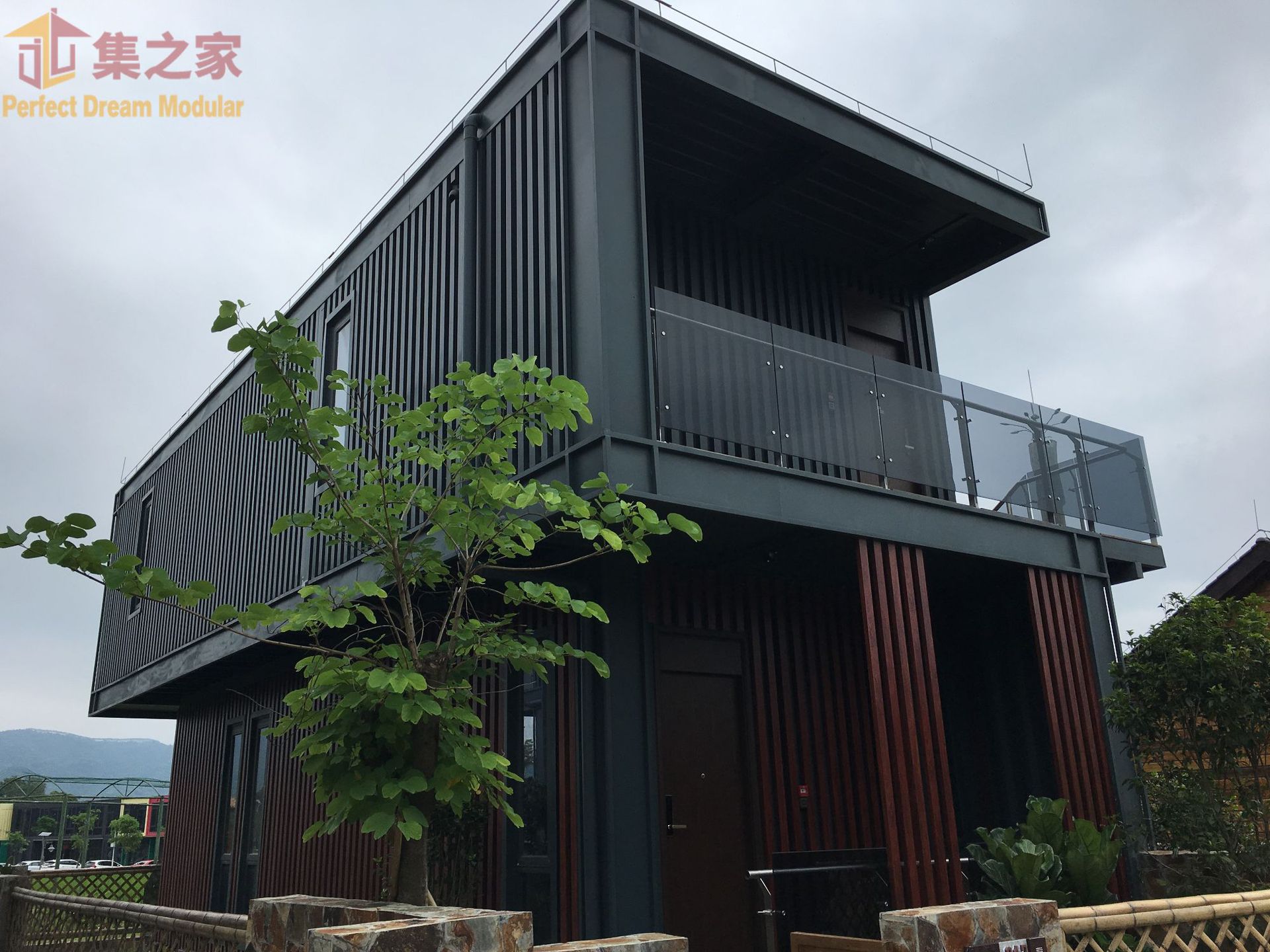 罗浮山花开酒店 客房公寓民宿露营地度假村驿站 移动集装箱房屋