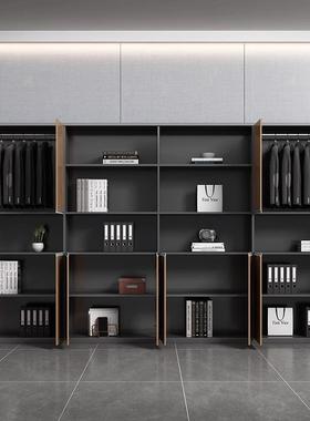 办室木公质文件柜简带锁档案资料柜约带门玻璃书柜落地储F765TSMS