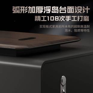 款老桌总裁办班公桌椅简约现新代大台轻奢高档双板985柜办公老板