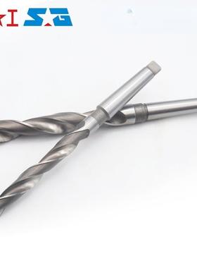 上工锥麻花氏钻HSS高速钢6542上锥钻工莫斜柄钻19219.0mmH021m柄m