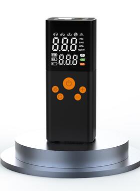 无42417线充气泵汽两车胎自行车家车用便携轮式载车电动打气泵