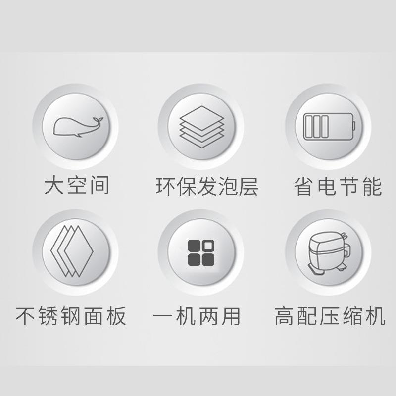 鲜星星工作TD300E2台冰柜台式直冷藏操作台冰箱保台不柜锈钢水吧