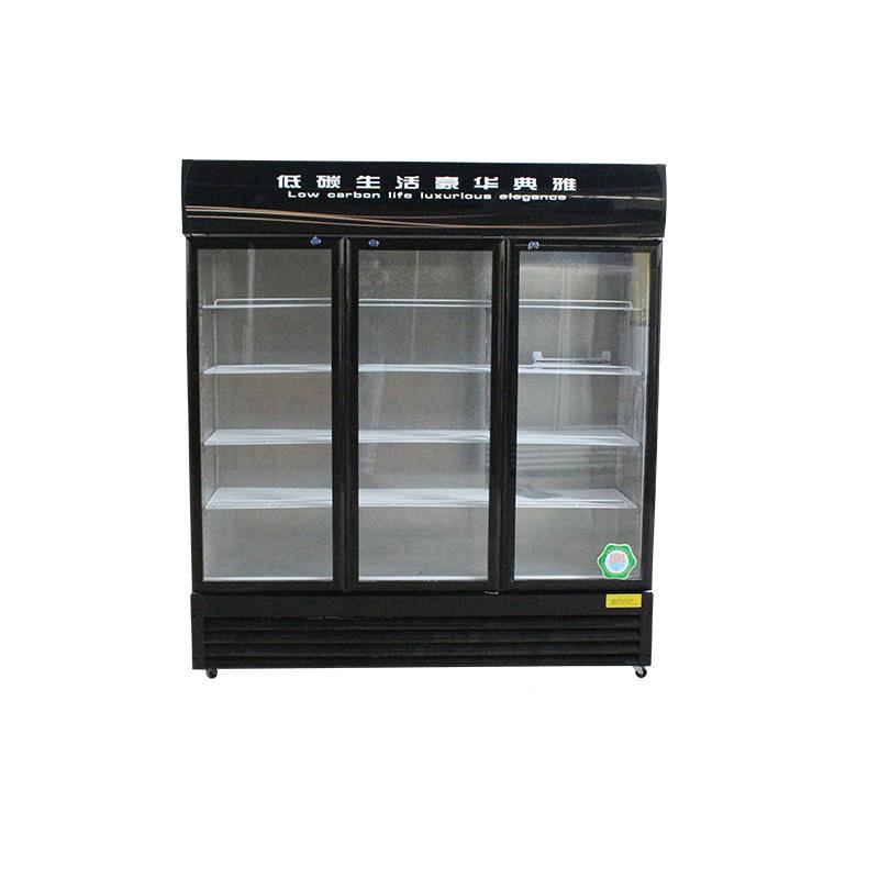 啤酒柜冷藏保鲜柜商用立式冰箱门JQL饮料柜双鲜肉冰柜