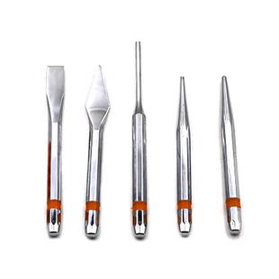 W2ED2872O维工厂直供5件套样冲中心度冲圆锥冲销冲钎扁头凿872