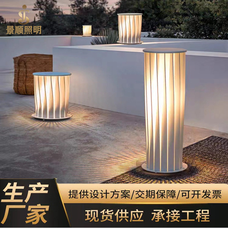 网红太阳能庭院灯草坪灯户外防水小品景观室外路灯花园网红爆款