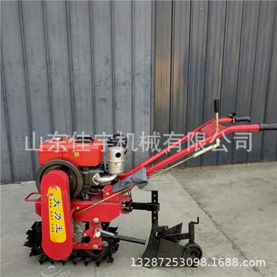 手扶式汽油链轨微耕机VMF双履带水冷沟旋开机多功耕犁能地机