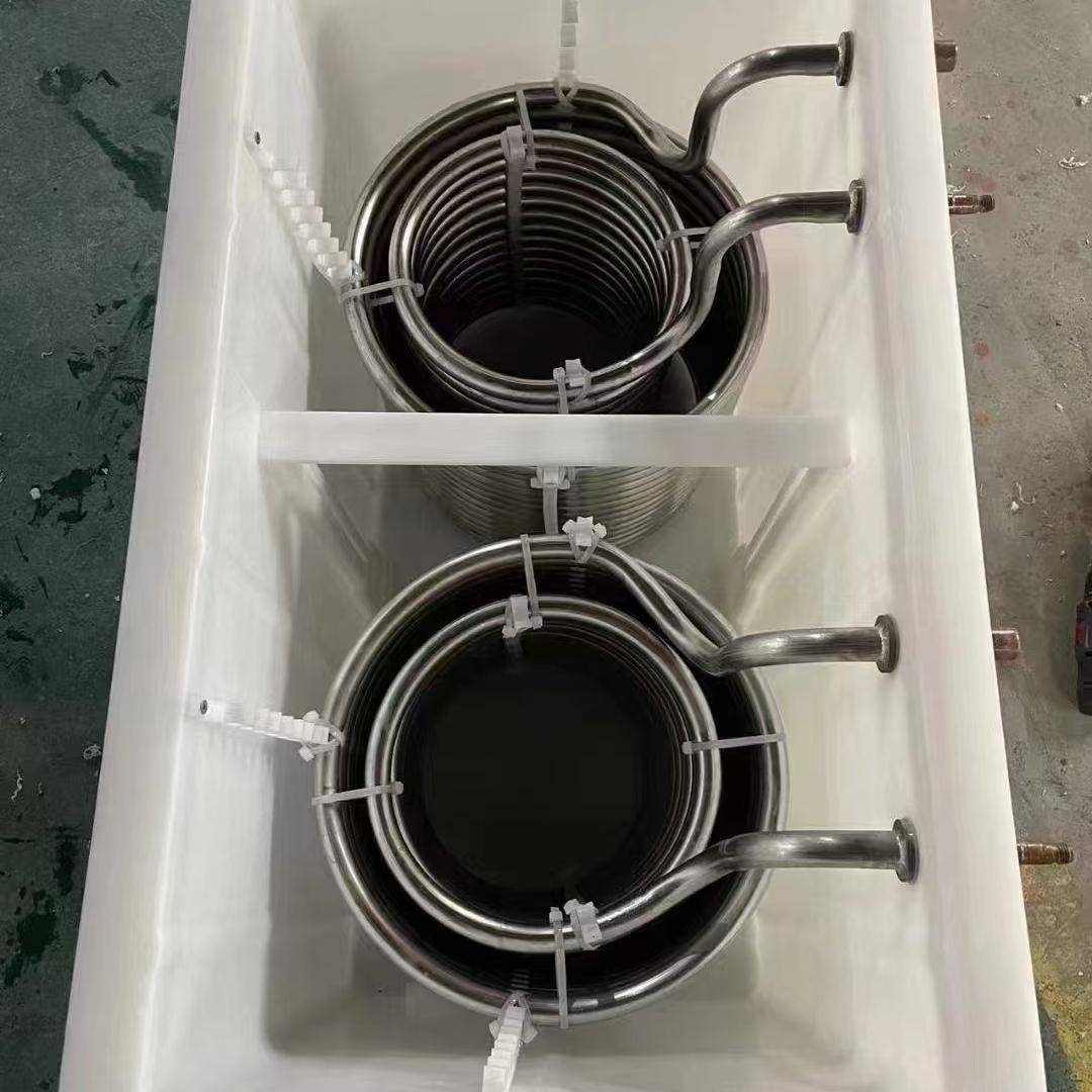 全新工业冷水机专用塑料水箱不锈钢盘管蒸发器2PP5P10P15P20P0P