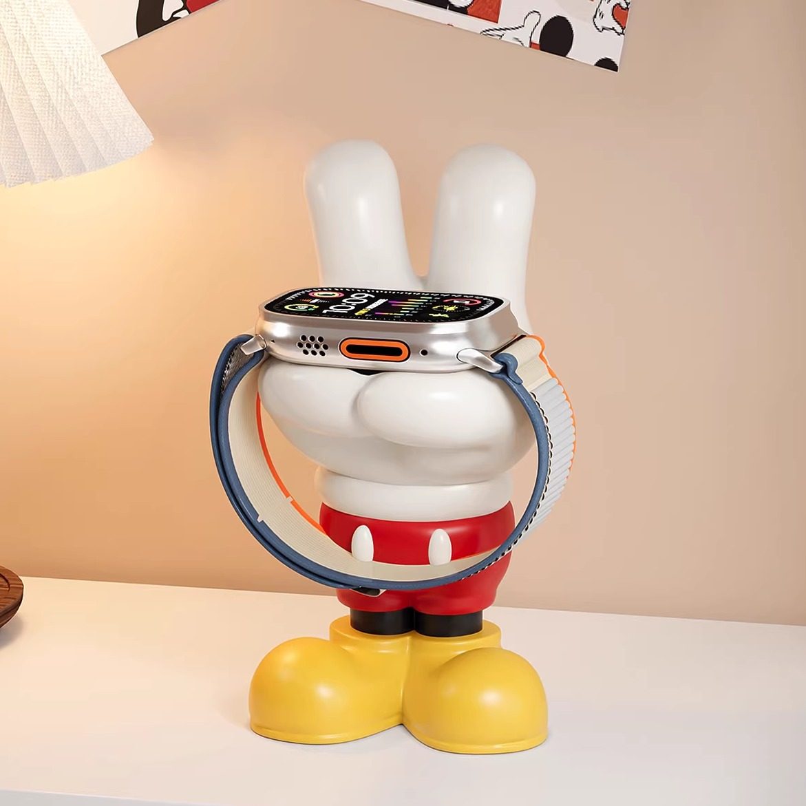 米奇比耶摆件Applewatch充电器