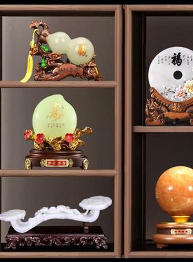 奢酒件客厅摆装饰品新中式电轻视柜柜子玄关感2006939554柜25新款