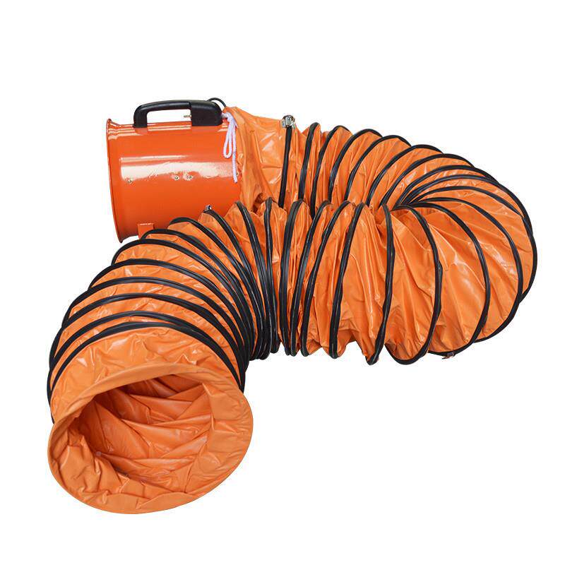 伸缩风管0道PVC塑料帆布螺旋通PVC风管30mm管油烟管道排风软管风