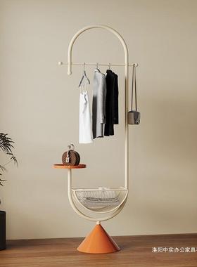 带篮收纳挂衣21010架卧室户型多包功能收纳衣帽架挂架玄关落地小