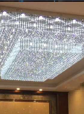 圆部形酒程店工圆水晶灯椭非标时尚售楼沙盘宴会厅吸顶灯别96100