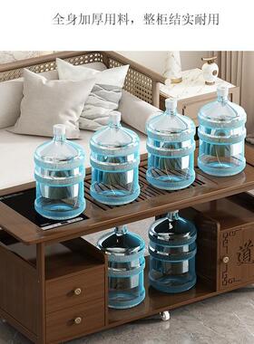 移动茶桌家用小茶台茶水柜水壶体茶烧车一非阳台实木VKF茶几茶具