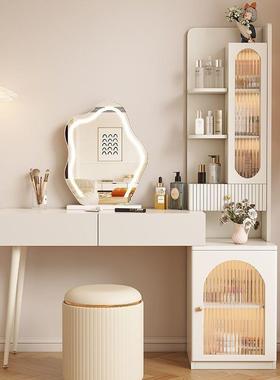 梳妆台化家用卧室小型化轻妆桌现简约可伸sbd268bd代缩斗柜一体奢