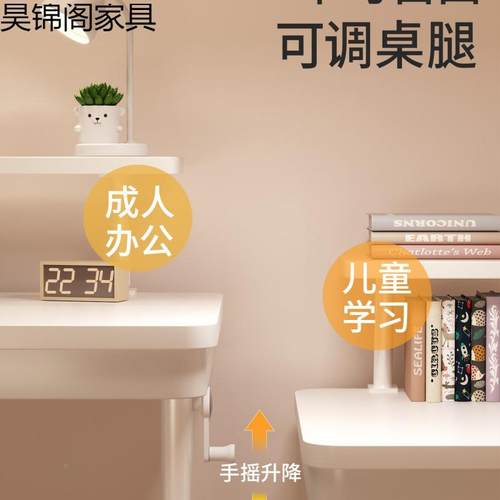 202专5新款儿童学桌小生家用书桌升降桌椅套习装简易学写AAR字用