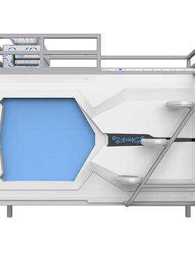 空舱双层全M821-2-3包床青旅酒太低店上下铺床员庭工公寓家高组合